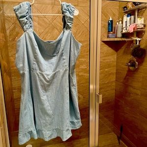 Old navy light denim looking dress